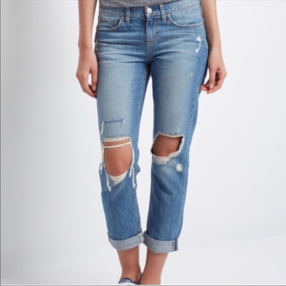 Aeropostale Denim - Boyfriend Distressed Denim